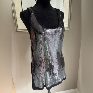 Design history sequin tank